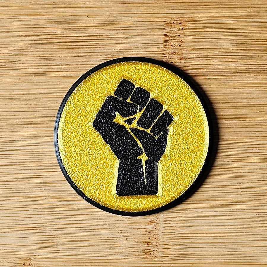 Left Fist Pride Badges
