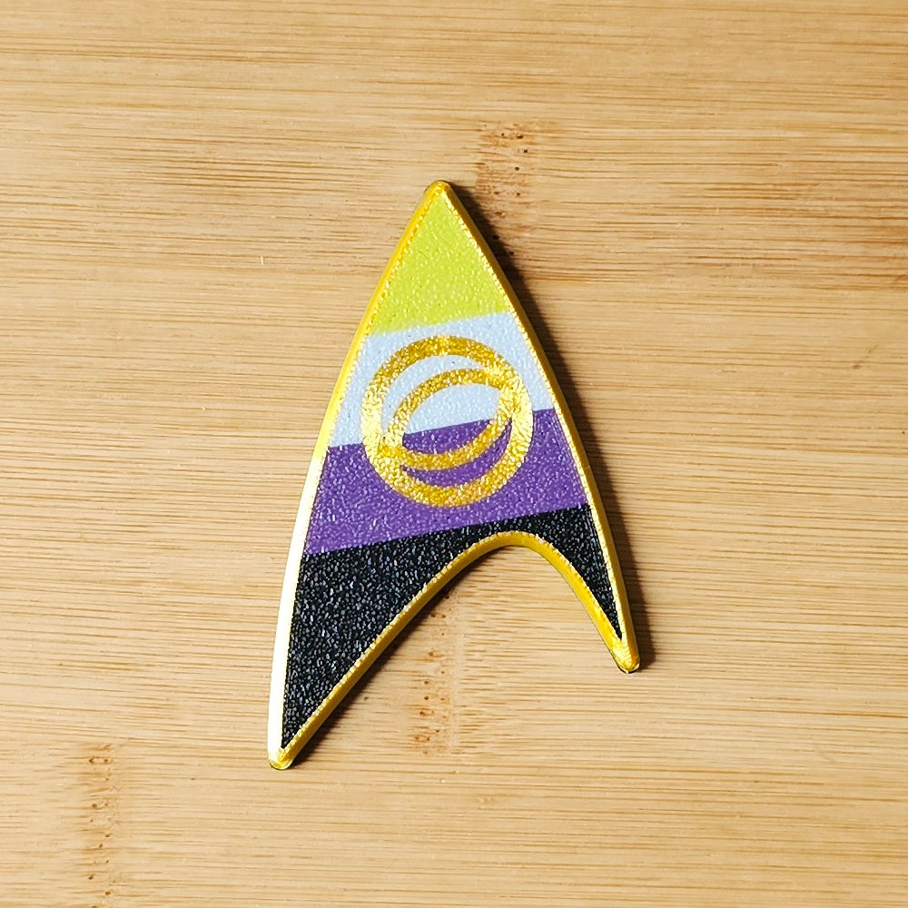 TOS Science Pride Badges