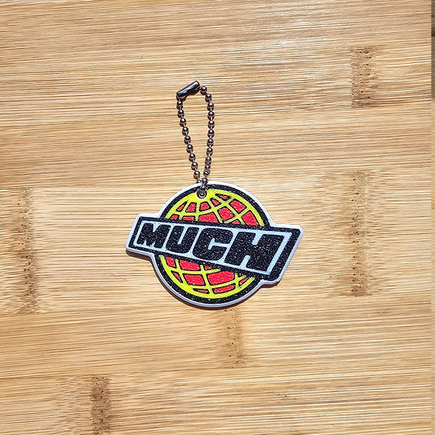 Much Music Globe Logo Keychain