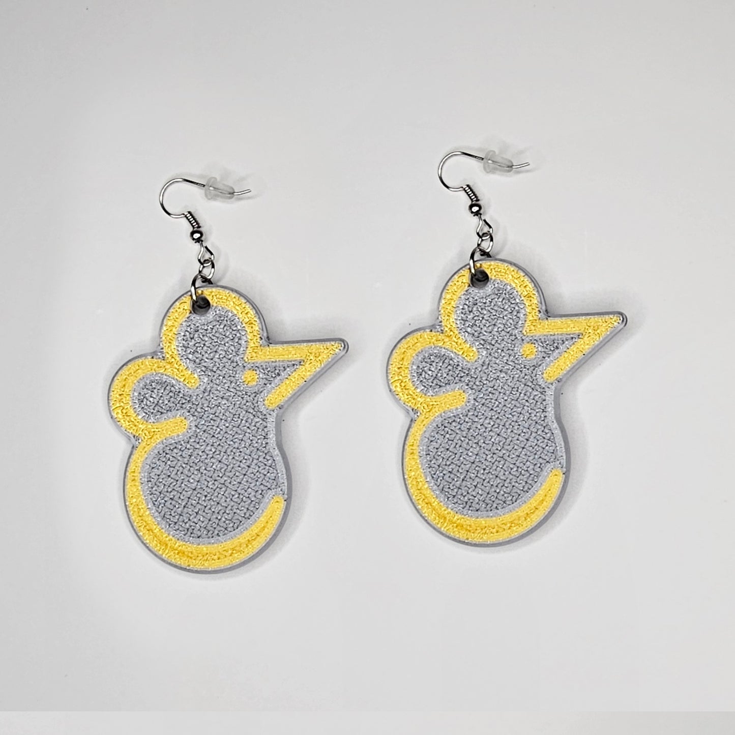 Mouse Graffiti Tag Earrings - ReBoot
