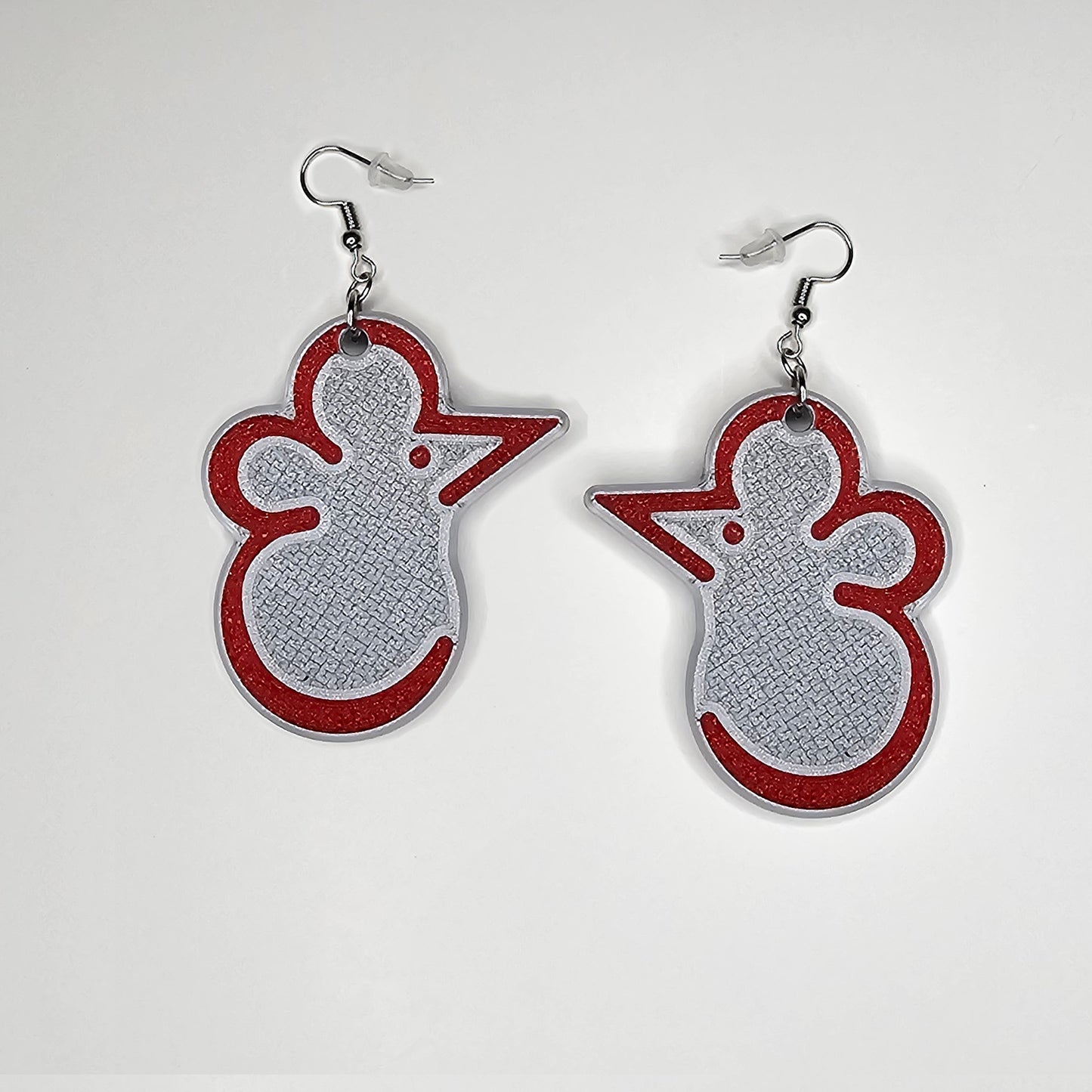 Mouse Graffiti Tag Earrings - ReBoot