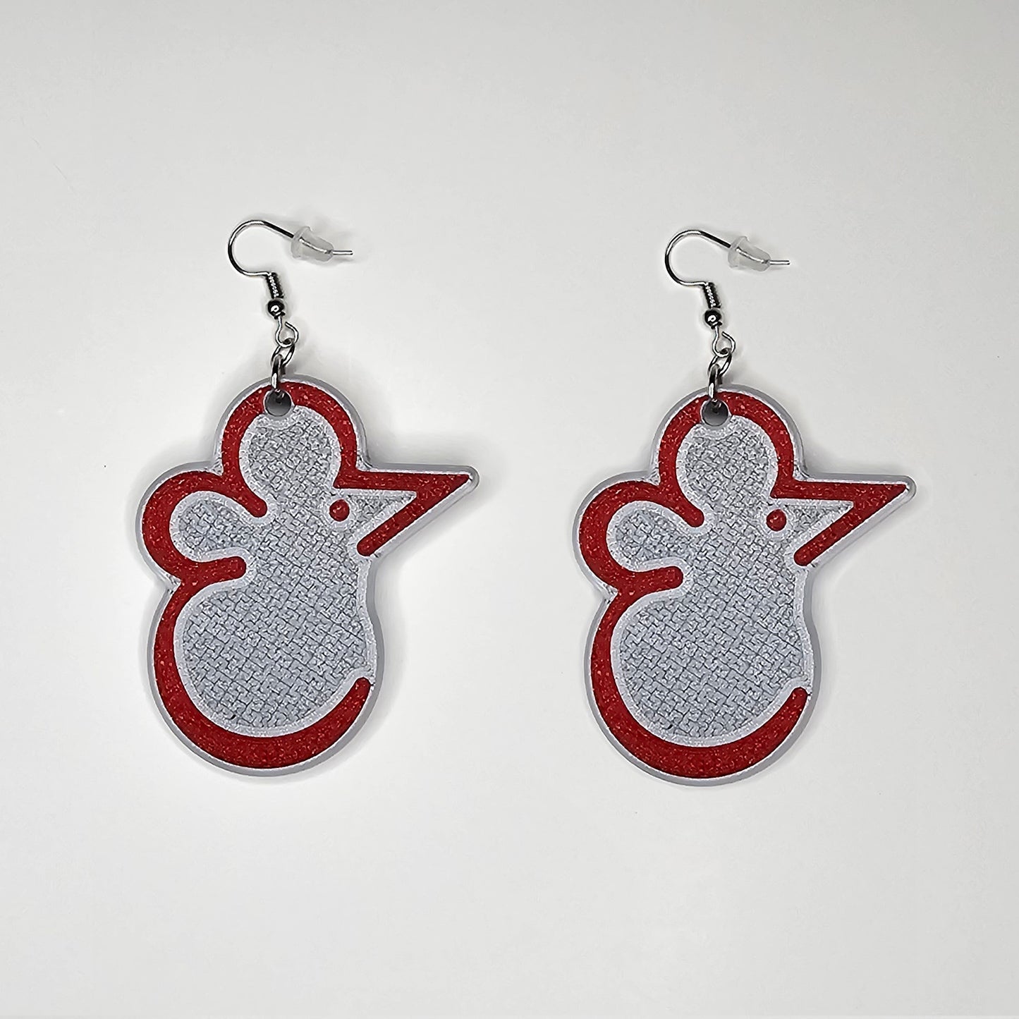 Mouse Graffiti Tag Earrings - ReBoot