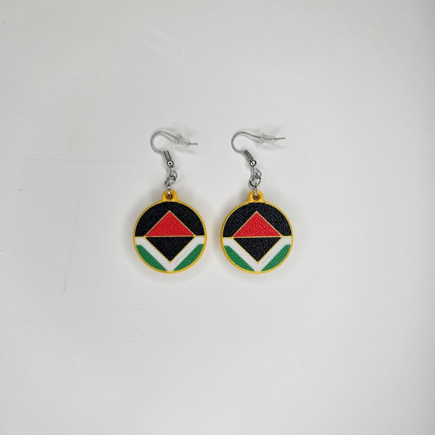 Palestine Flag x ReBoot Sprite Earrings