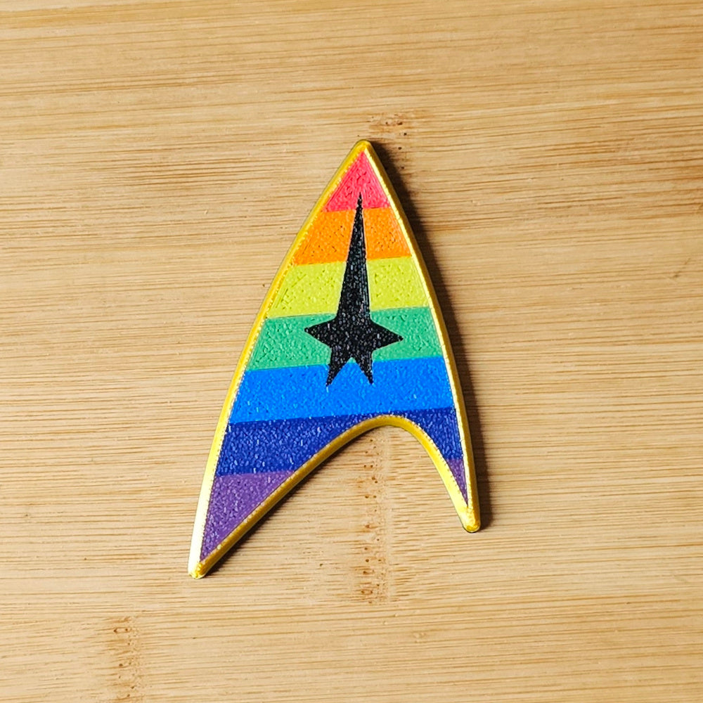 TOS Command Pride Badge