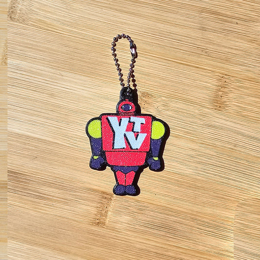 YTV Dancing Robot Retro Keychain