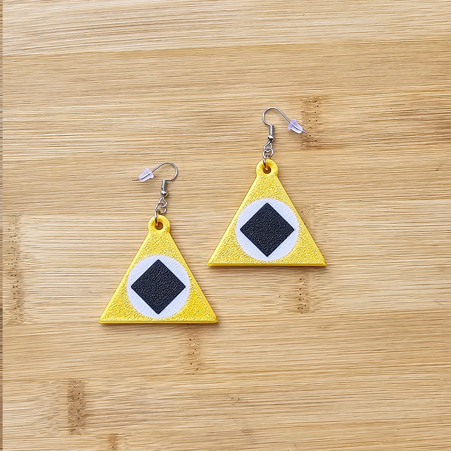 AI Badge Earrings - ReBoot