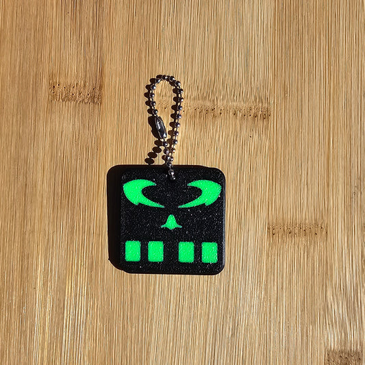 Megabyte Viral Badge Keychain - ReBoot