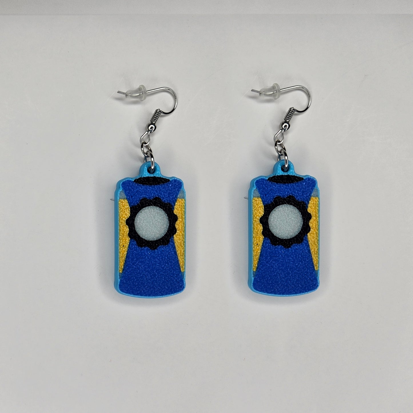 Glitch v2, Bob's Upgraded Keytool 2D Earrings - ReBoot