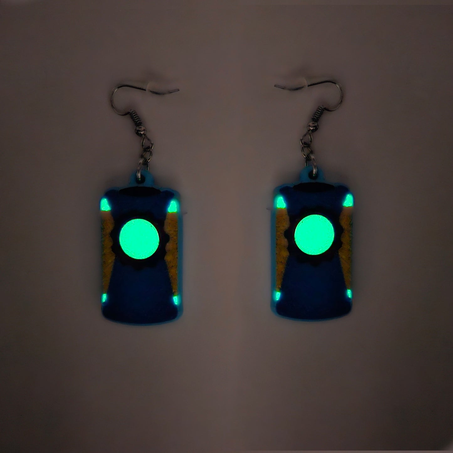 Glitch v2, Bob's Upgraded Keytool 2D Earrings - ReBoot
