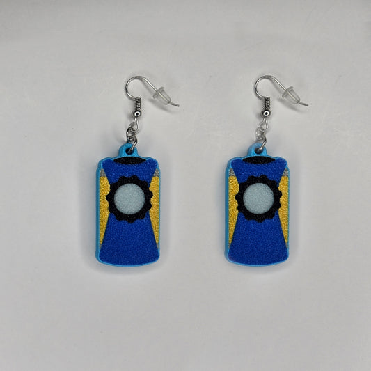 Glitch v2, Bob's Upgraded Keytool 2D Earrings - ReBoot