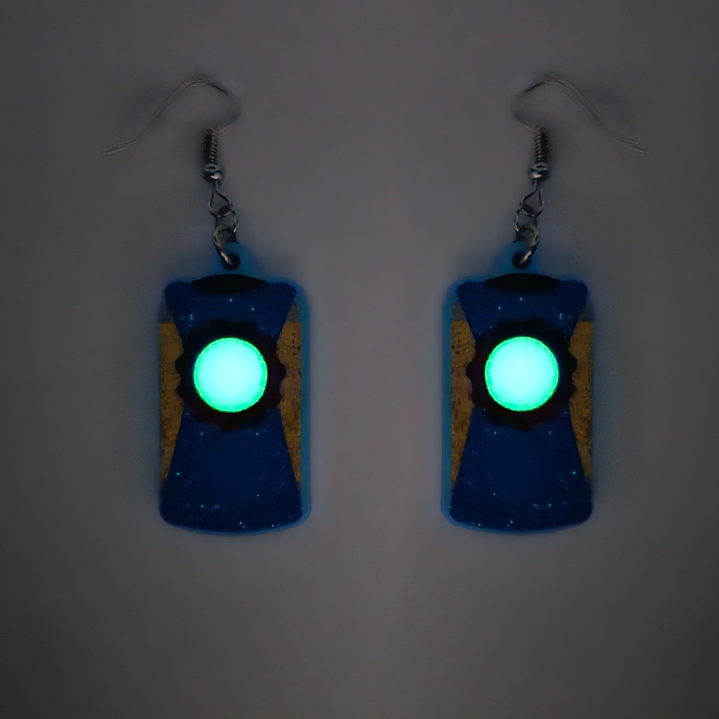 Glitch v2, Bob's Upgraded Keytool 2D Earrings - ReBoot