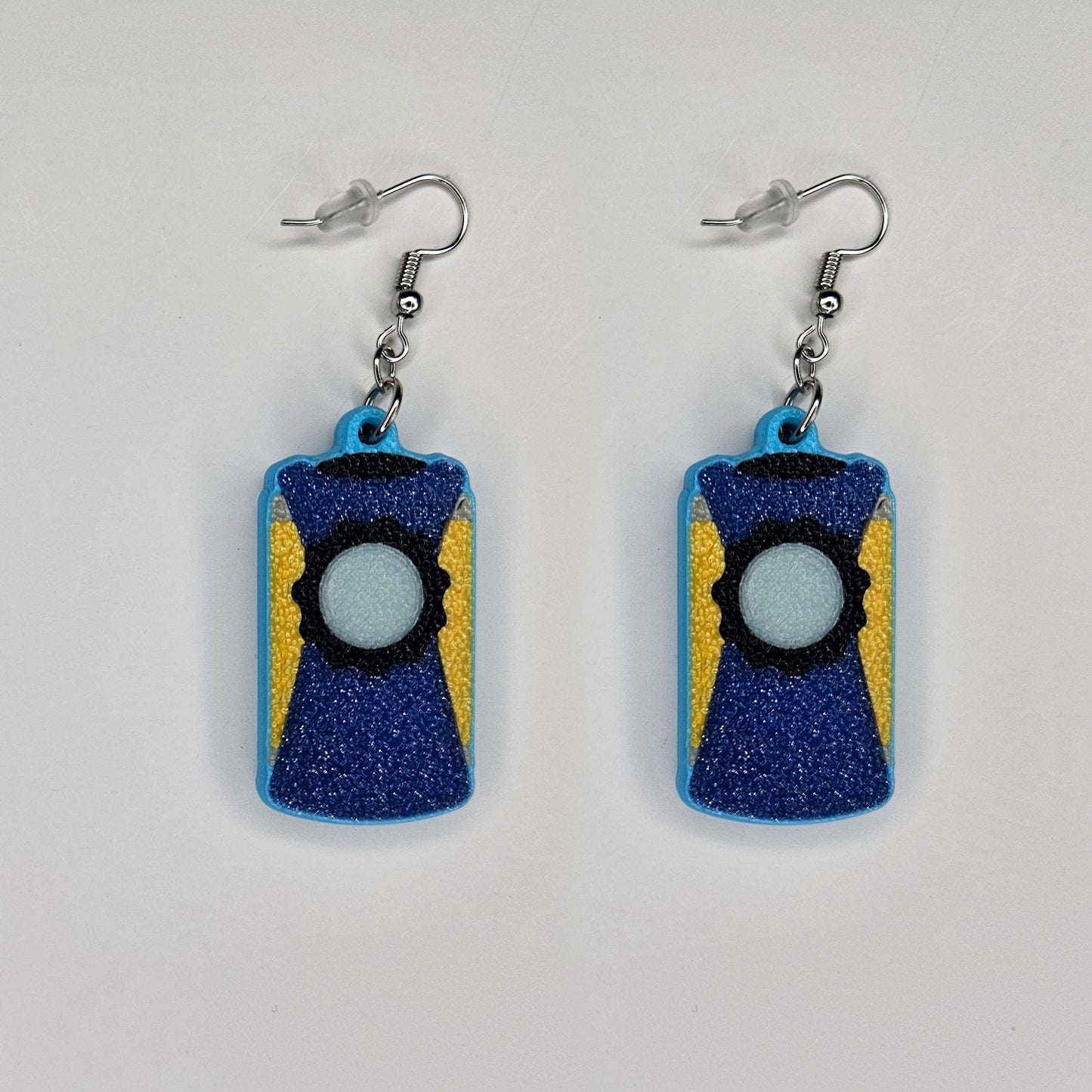 Glitch v2, Bob's Upgraded Keytool 2D Earrings - ReBoot