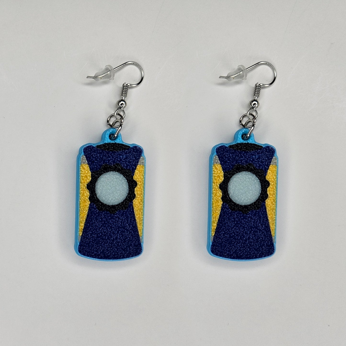 Glitch v2, Bob's Upgraded Keytool 2D Earrings - ReBoot