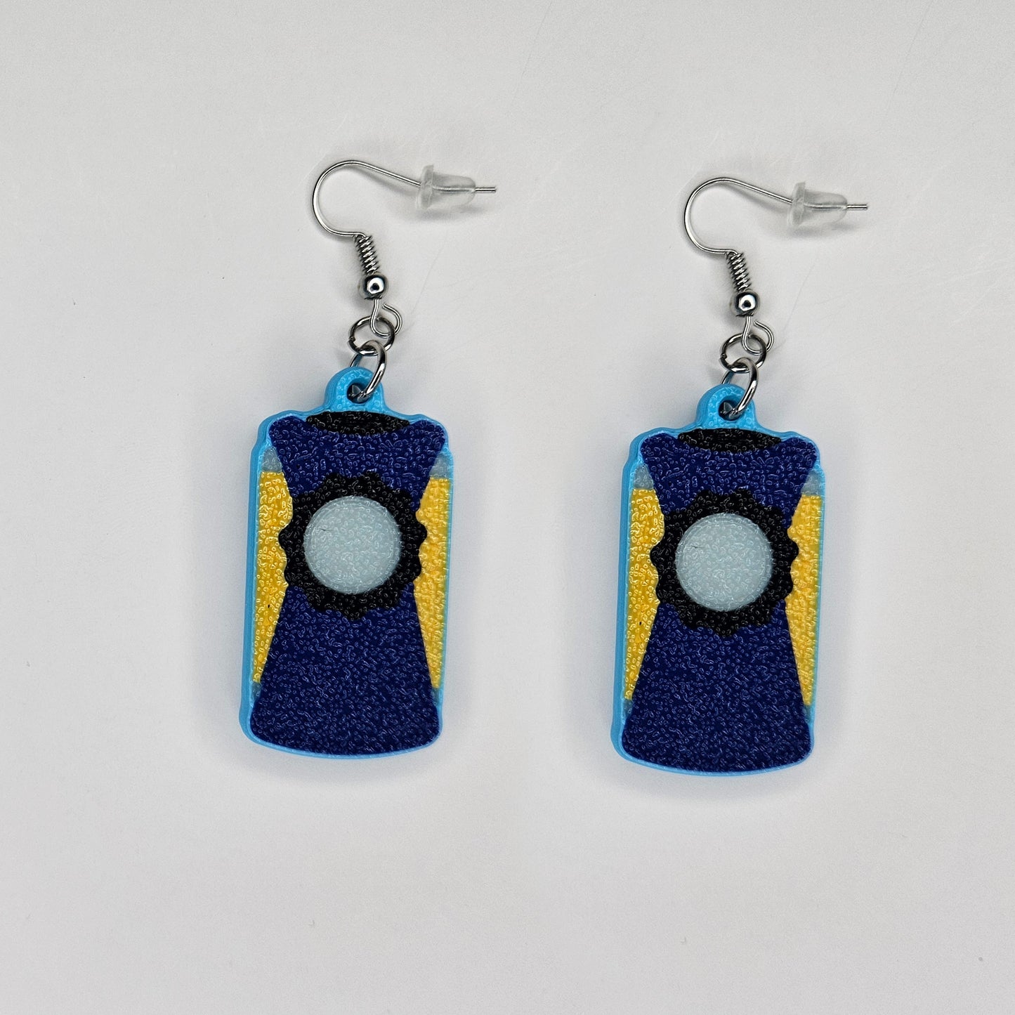 Glitch v2, Bob's Upgraded Keytool 2D Earrings - ReBoot
