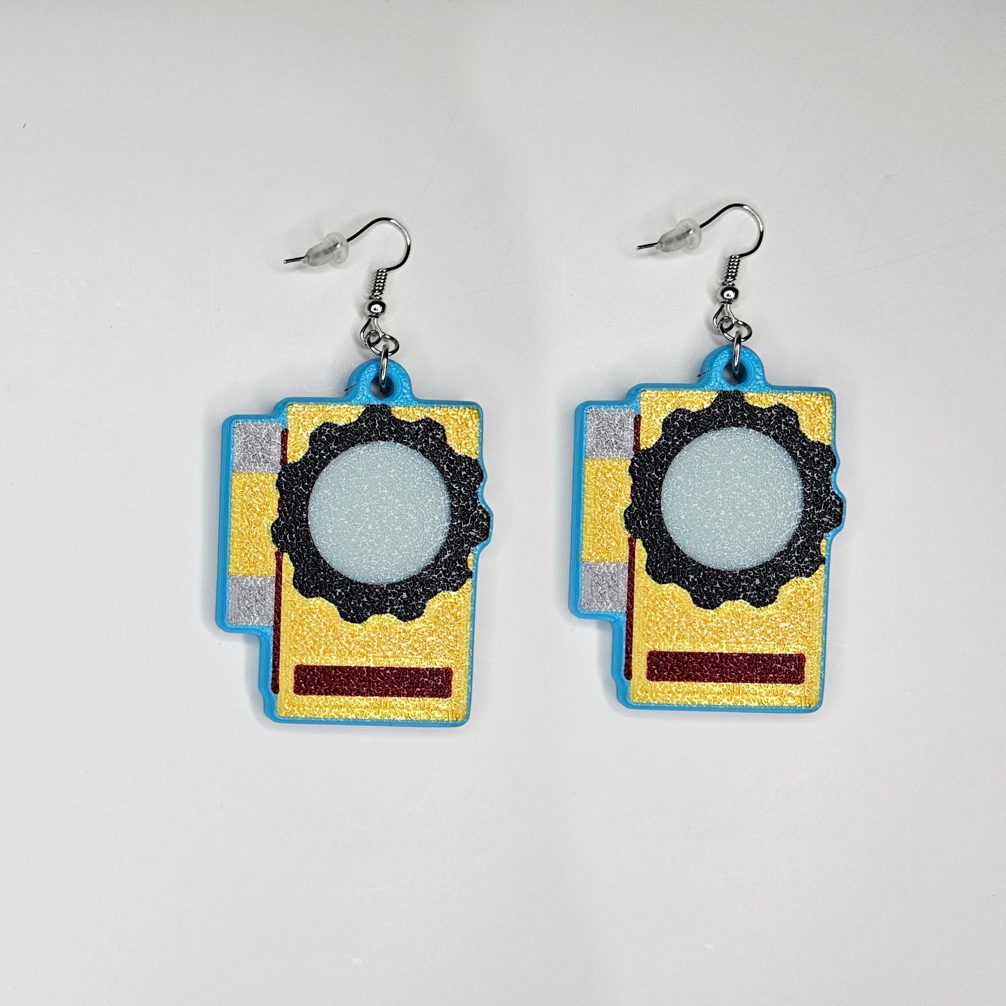 Copeland, Turbo's Keytool 2D Earrings - ReBoot