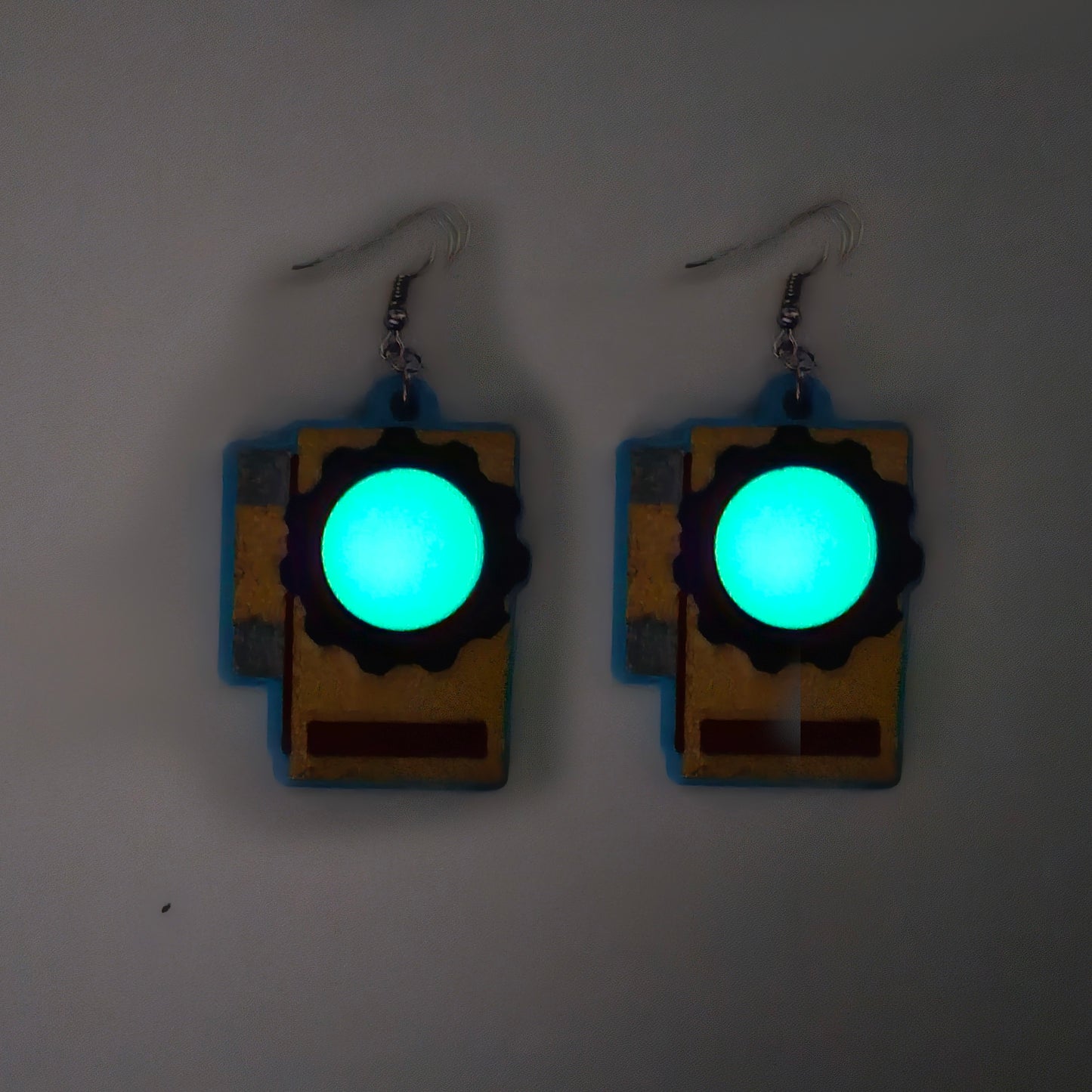 Copeland, Turbo's Keytool 2D Earrings - ReBoot