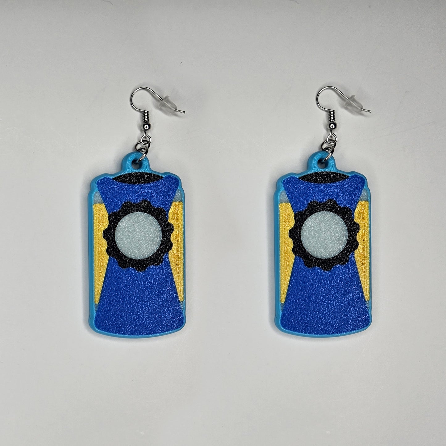 Glitch v2, Bob's Upgraded Keytool 2D Earrings - ReBoot