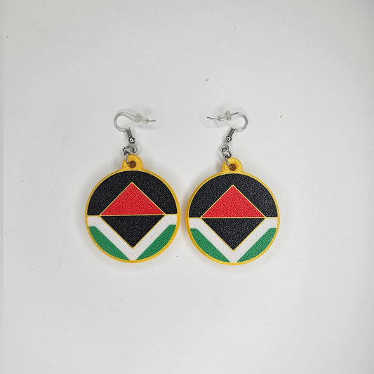 Palestine Flag x ReBoot Sprite Earrings
